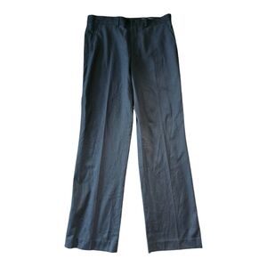 Kenneth Cole Pants Men 34X32 Black  Straight Mid Rise Classic Pocket Straight
